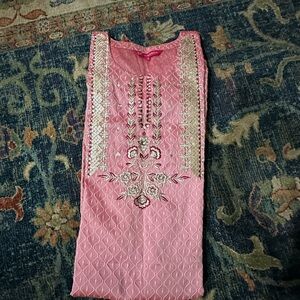Embroidered Kurta with Pants